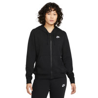 Nike Sportswear Club Fleece Trainingspak Dames Zwart Wit