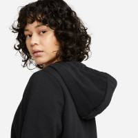Nike Sportswear Club Fleece Trainingspak Dames Zwart Wit