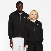 Nike Sportswear Club Fleece Veste Femmes Noir Blanc