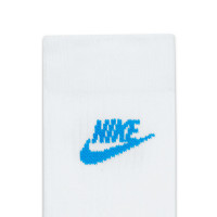 Nike Sportswear Everyday Essential Chaussettes de Sport 3-Pack Wit Multicolor