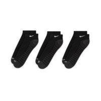 Nike Everyday Max Cushioned Chaussettes Courtes 3-Pack Noir Blanc