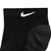 Nike Everyday Max Cushioned Chaussettes Courtes 3-Pack Noir Blanc