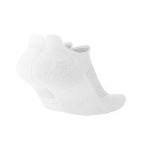 Nike Multiplier No-Show Chaussettes Courtes 2-Pack Blanc Noir