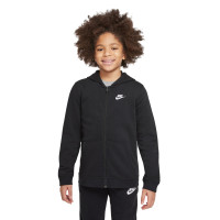 Nike Sportswear Club Fleece Veste Enfants Noir Blanc