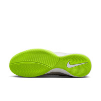 Nike Lunargato II Chaussures de Foot en Salle (IN) Gris Blanc Bleu Foncé