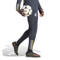adidas Real Madrid Presentatie Trainingspak 2023-2024 Donkerblauw Wit Goud