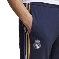 adidas Real Madrid Sweat Pantalon d'Entraînement 2023-2024 Bleu Foncé Blanc Or