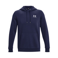 Under Armour Icon Fleece Hoodie Donkerblauw Wit
