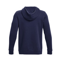 Under Armour Icon Fleece Hoodie Donkerblauw Wit