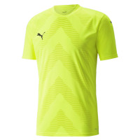 PUMA TeamGLORY Trainingsshirt Felgeel Zwart