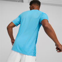 PUMA TeamULTIMATE Trainingsshirt Lichtblauw Wit