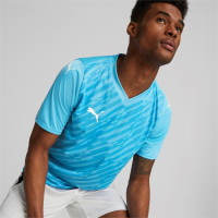 PUMA TeamULTIMATE Trainingsshirt Lichtblauw Wit
