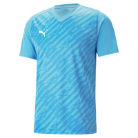 PUMA TeamULTIMATE Trainingsshirt Lichtblauw Wit