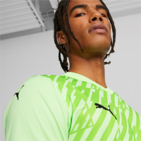 Chemise d'entraînement PUMA TeamUltimate vert vif noir