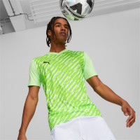 Chemise d'entraînement PUMA TeamUltimate vert vif noir