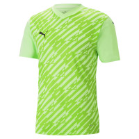 Chemise d'entraînement PUMA TeamUltimate vert vif noir