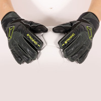 Stanno Thunder VI Keepershandschoenen Kids Zwart Geel