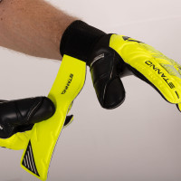 Stanno Hardground V Gants de Gardien de But Jaune Noir