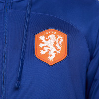 Nike Pays-Bas Strike Survêtement à Capuche 2022-2024 Bleu Blanc