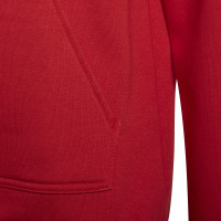 adidas Entrada 22 Sweat Sweat à Capuche Enfants Rouge Blanc