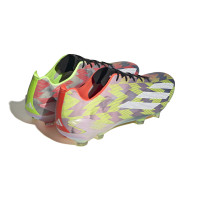 adidas X Crazylight+ Gras Voetbalschoenen (FG) Grijs Geel Rood