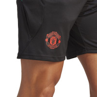 adidas Manchester United Trainingsset 2023-2024 Groen Zwart Rood