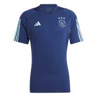 adidas Ajax Trainingsset 2023-2024 Donkerblauw Lichtblauw