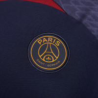 Nike Paris Saint-Germain Strike Trainingsset 2023-2024 Donkerblauw Rood Goud