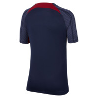 Nike Paris Saint-Germain Strike Ensemble Training 2023-2024 Enfants Bleu Foncé Rouge Or