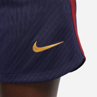 Nike Paris Saint-Germain Strike Short d'Entraînement 2023-2024 Femmes Bleu Foncé Rouge Or