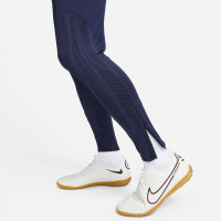 Nike Paris Saint-Germain Strike Survêtement 1/4-Zip 2023-2024 Blanc Bleu Foncé Or