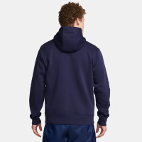 Nike Pays-Bas Club Veste 2023-2025 Bleu Foncé Rouge Blanc