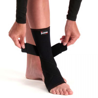 Gladiator Sports Premium Enkelbrace Zwart