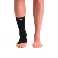 Gladiator Sports Premium Enkelbrace Zwart