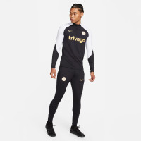 Nike Chelsea Strike Pantalon d'Entraînement 2023-2024 Noir Doré