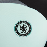 Nike Chelsea Strike Trainingspak 1/4-Zip 2023-2024 Mintgroen Zwart Grijs