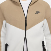 Nike Tech Fleece Sportswear Survêtement Blanc Beige Noir