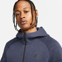 Nike Tech Fleece Sportswear Vest Donkerblauw Zwart