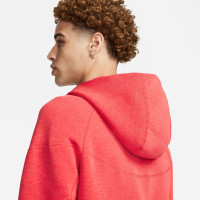 Nike Tech Fleece Sportswear Veste Rouge Mélangé Noir