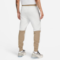 Nike Tech Fleece Sportswear Pantalon de Jogging Blanc Beige Noir