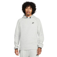 Nike Tech Fleece Sportswear Survêtement à Capuche Gris Clair Noir