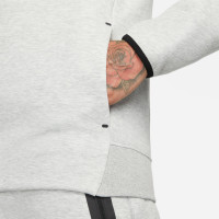 Nike Tech Fleece Sportswear Trainingspak Hooded Lichtgrijs Zwart