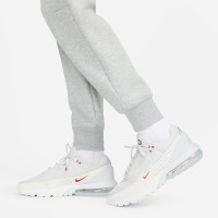 Nike Tech Fleece Sportswear Joggingbroek Dames Lichtgrijs Zwart