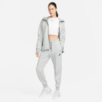 Nike Tech Fleece Sportswear Pantalon de Jogging Femmes Gris Clair Noir