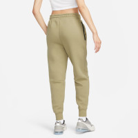 Nike Tech Fleece Sportswear Pantalon de Jogging Femmes Beige Noir