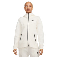 Nike Tech Fleece Sportswear Veste Femmes Blanc Noir Voetbalshop.be