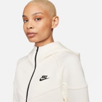 Nike Tech Fleece Sportswear Veste Femmes Blanc Noir