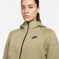 Nike Tech Fleece Sportswear Survêtement Femmes Beige Noir