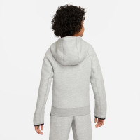 Nike Tech Fleece Sportswear Veste Enfants Gris Clair Noir
