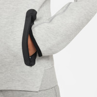 Nike Tech Fleece Sportswear Veste Enfants Gris Clair Noir